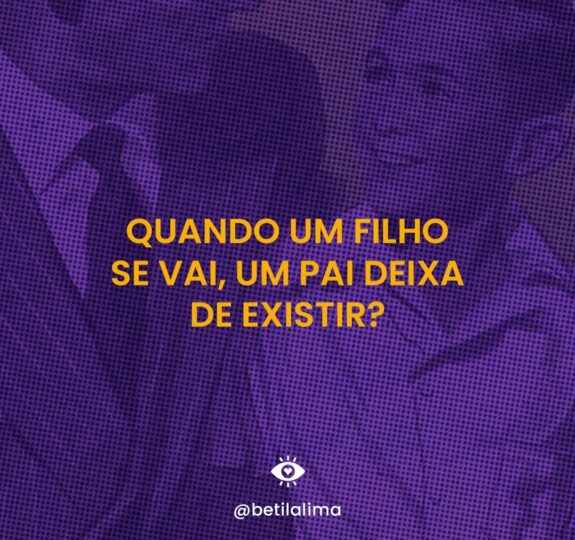 Luto pela perda de um filho: quando um pai deixa de existir junto com a ausência