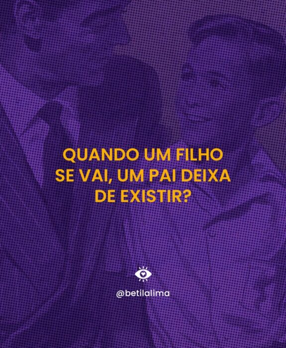 Luto pela perda de um filho: quando um pai deixa de existir junto com a ausência