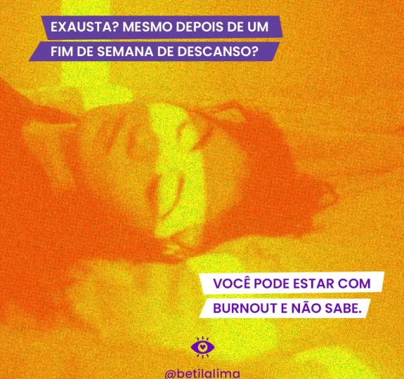 Exausta? Mesmo depois de um fim de semana de descanso?